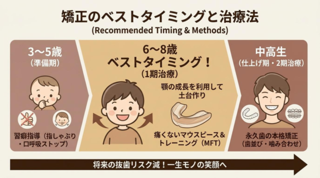 何歳から始める？おすすめの治療タイミングと方法